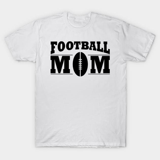 Football Mom T-Shirt by nektarinchen